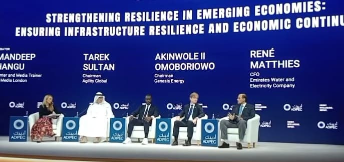 CEO PIP at ADIPEC Panel on Resilience in Emerging Economies